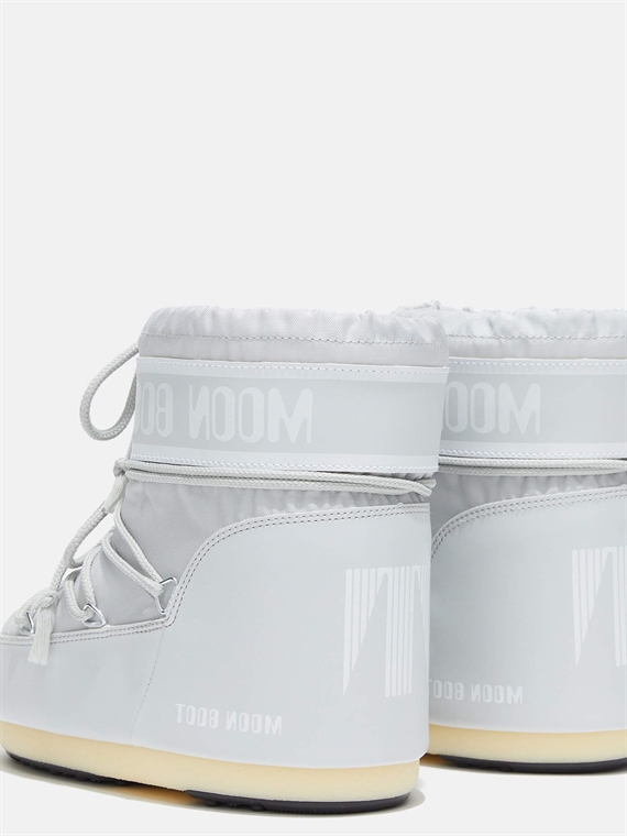 Moon Boot Icon Low Grey Nylon Boots